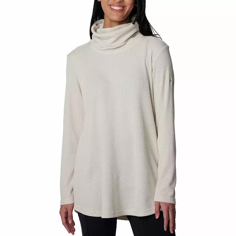 Columbia Womens Holly Hideaway Waffle Cowl Neck Pullover- Product Image