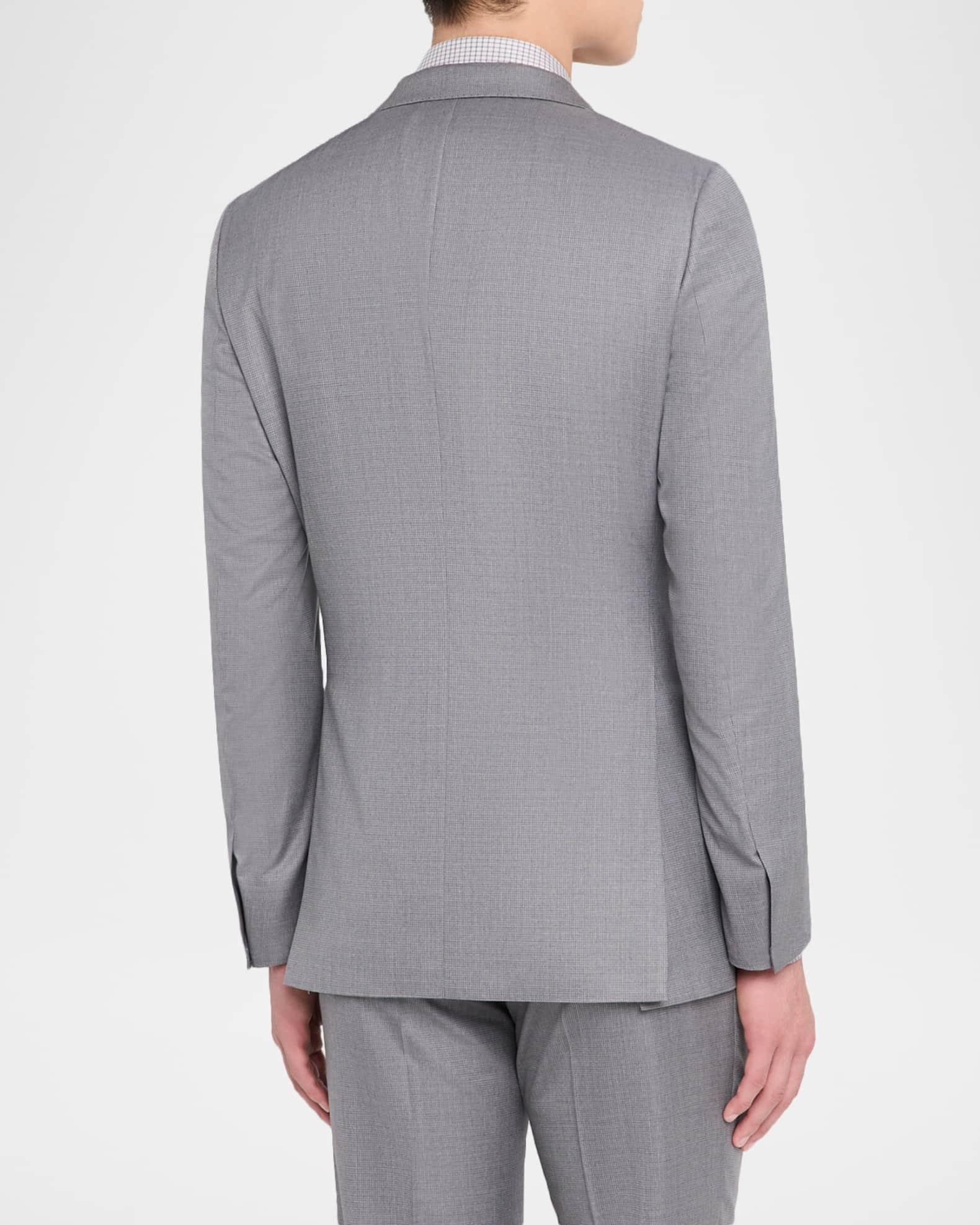 Men's Wool and Silk Modern Fit Two-Piece Suit Product Image