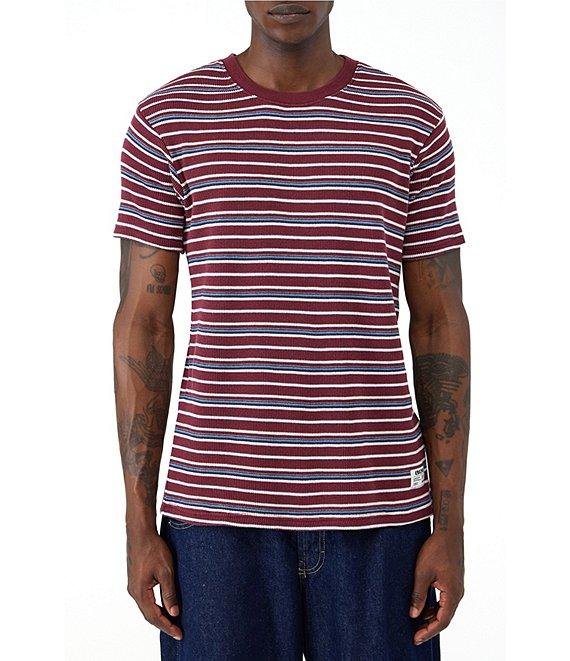 BDG Urban Outfitters Short Sleeve Waffle-Stripe T-Shirt Product Image