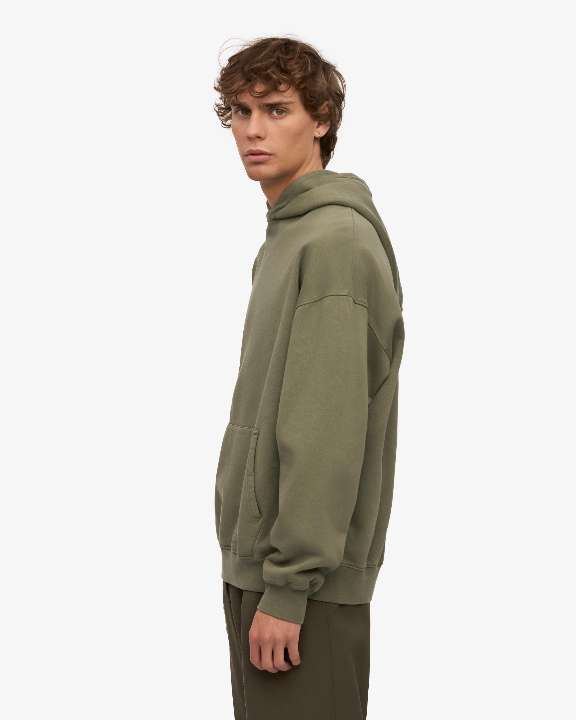Organic Oversized Hood - Pine Green Product Image