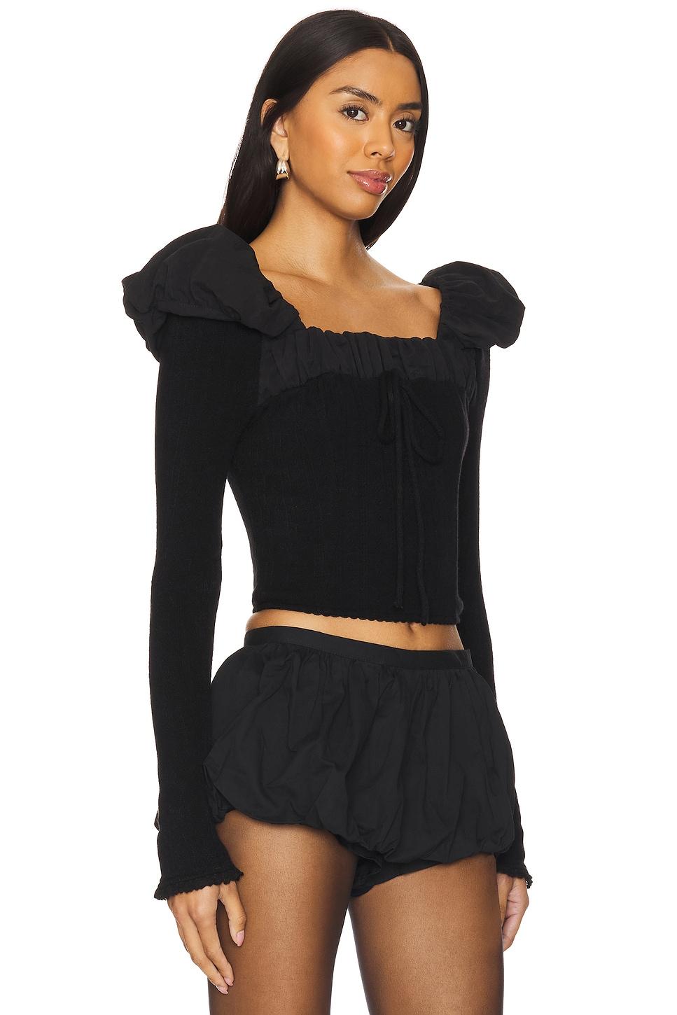 Aliyah Pointelle Top For Love & Lemons Product Image