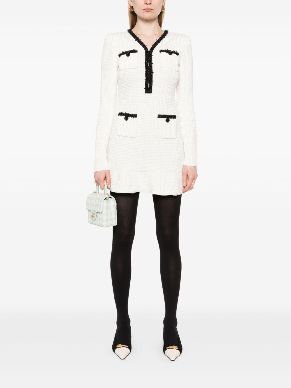 knitted mini dress Product Image