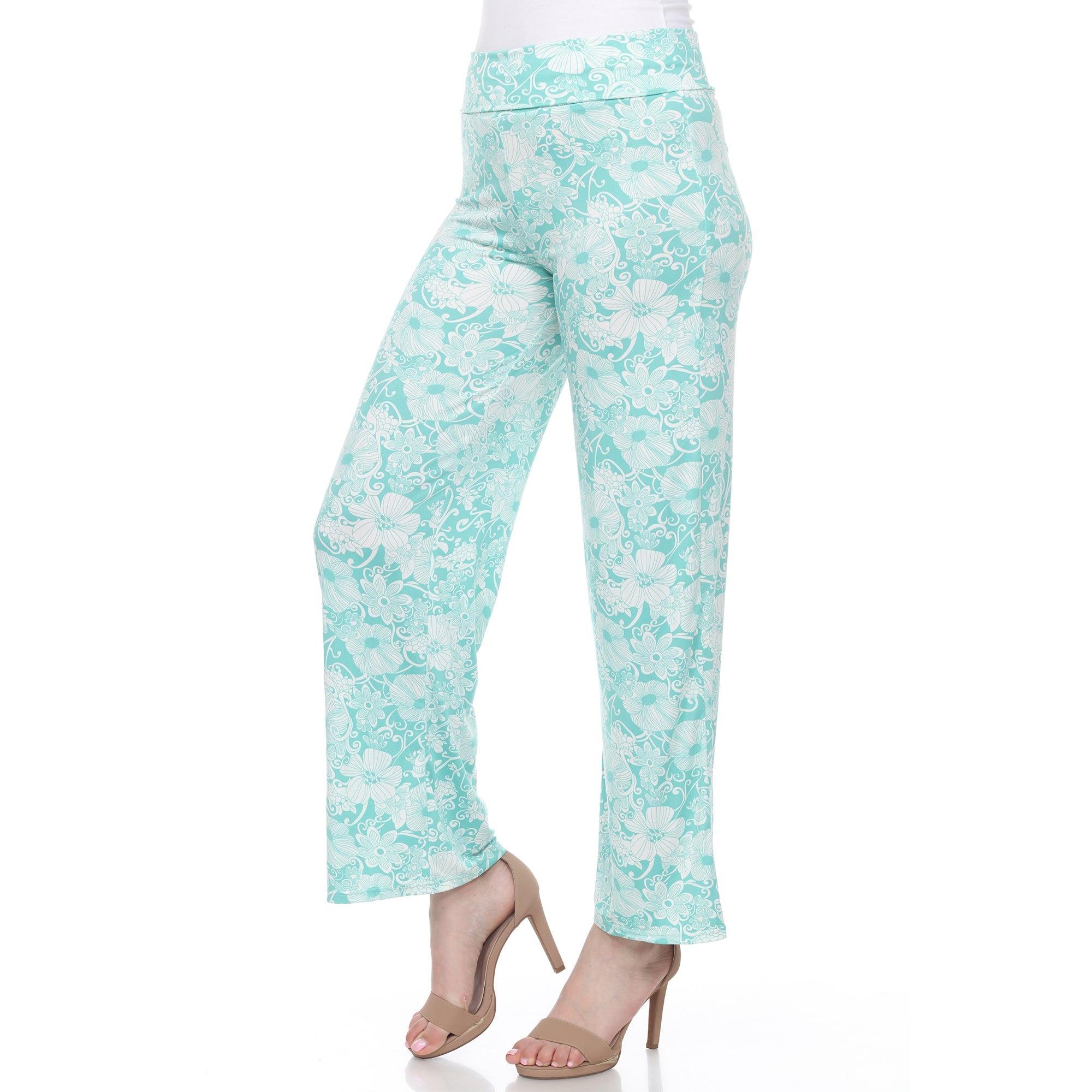 Floral Paisley Palazzo Pants Product Image