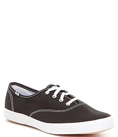 Keds Champion Canvas Lace Up Sneakers Product Image
