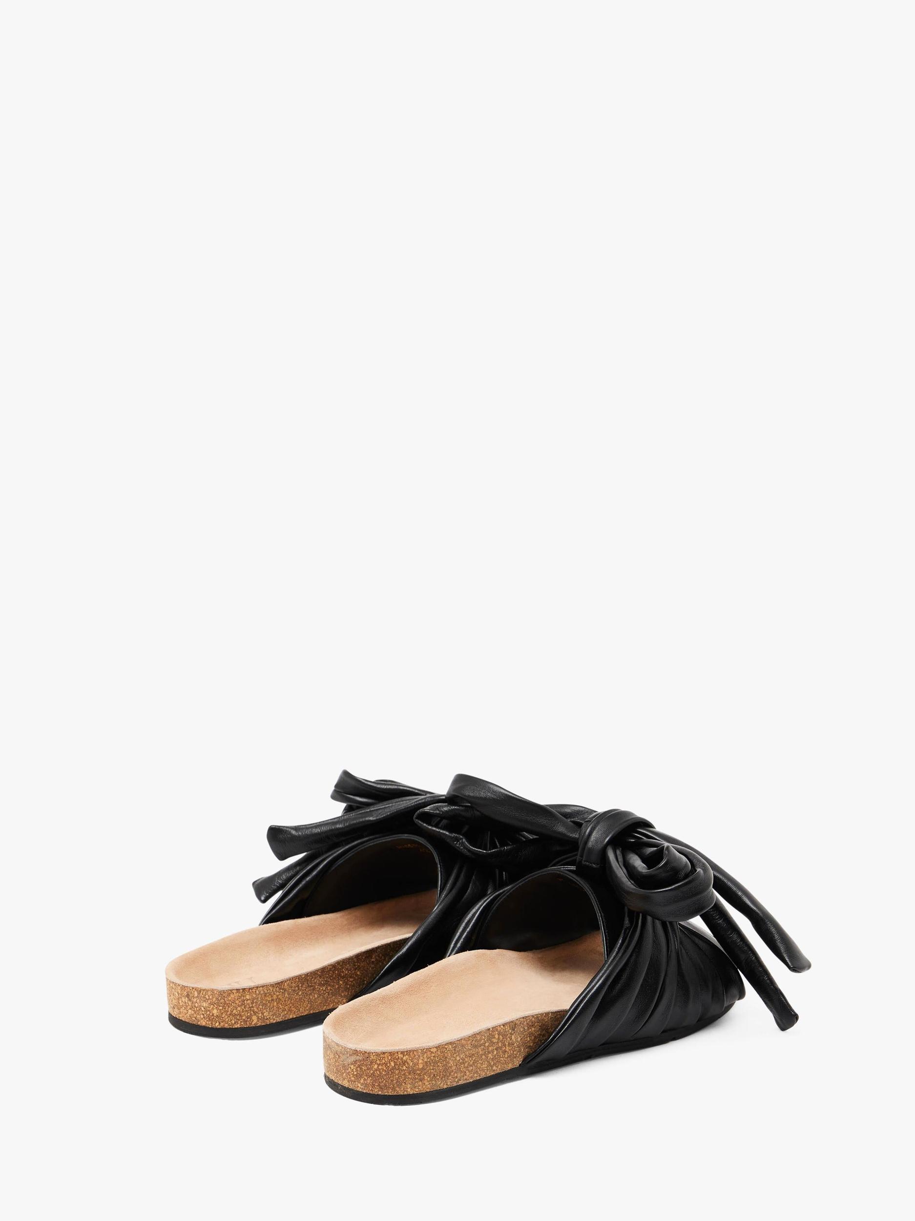 BOW FLAT SANDALS Product Image