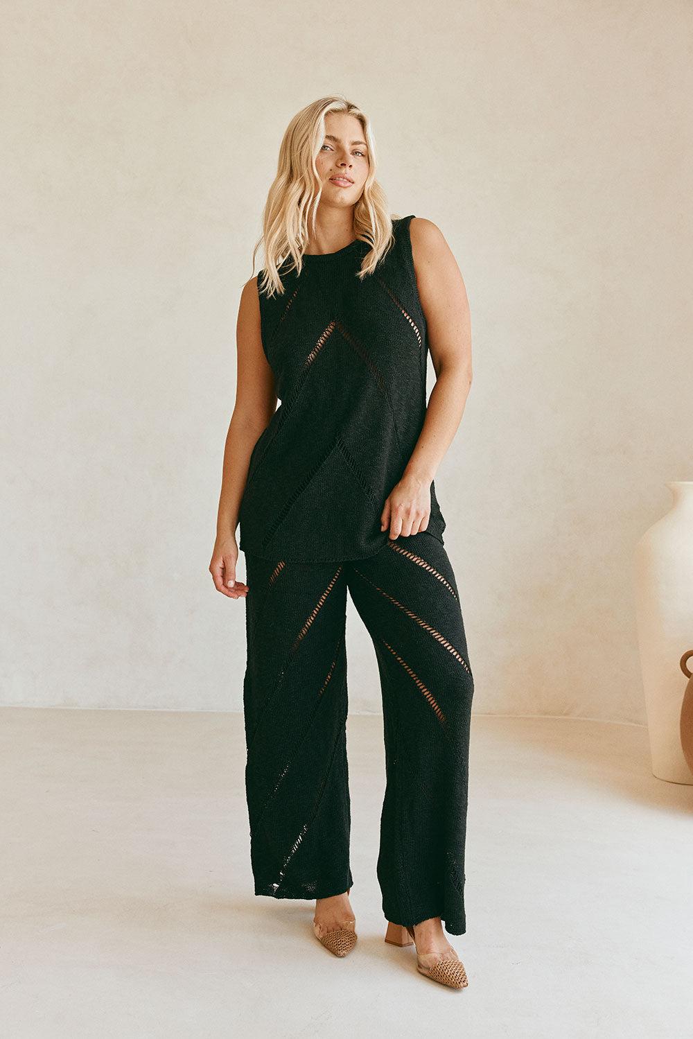 Josiah Top - Black Product Image