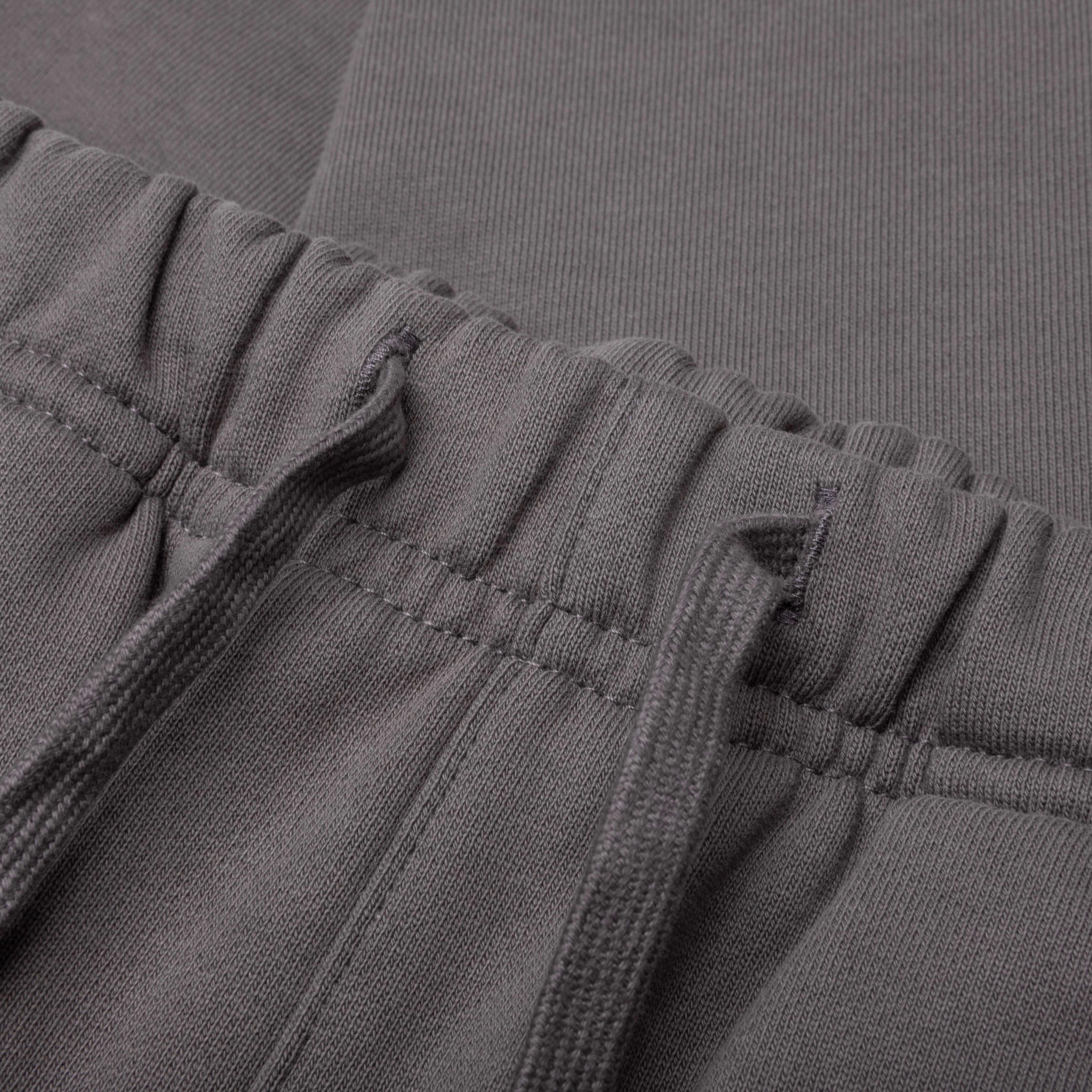 Gabardine Belted Trousers - Black Male Product Image