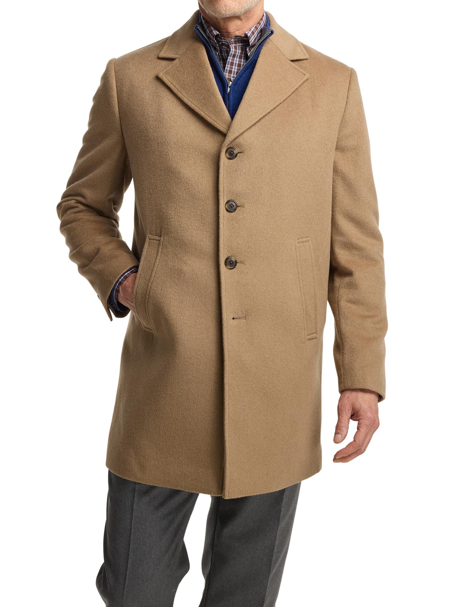 Wool Blend Topcoat - Camel Product Image