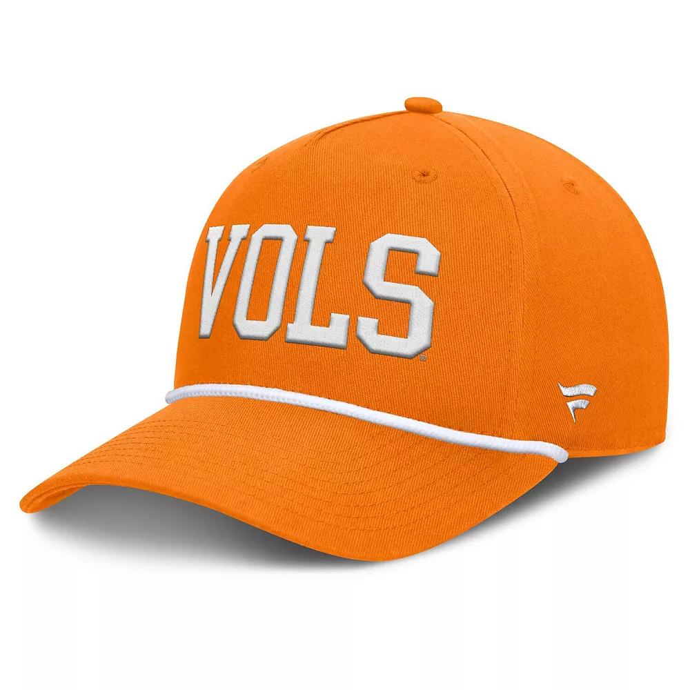 Men's Fanatics Tennessee Orange Tennessee Volunteers Foul Ball Rope Adjustable Hat Product Image