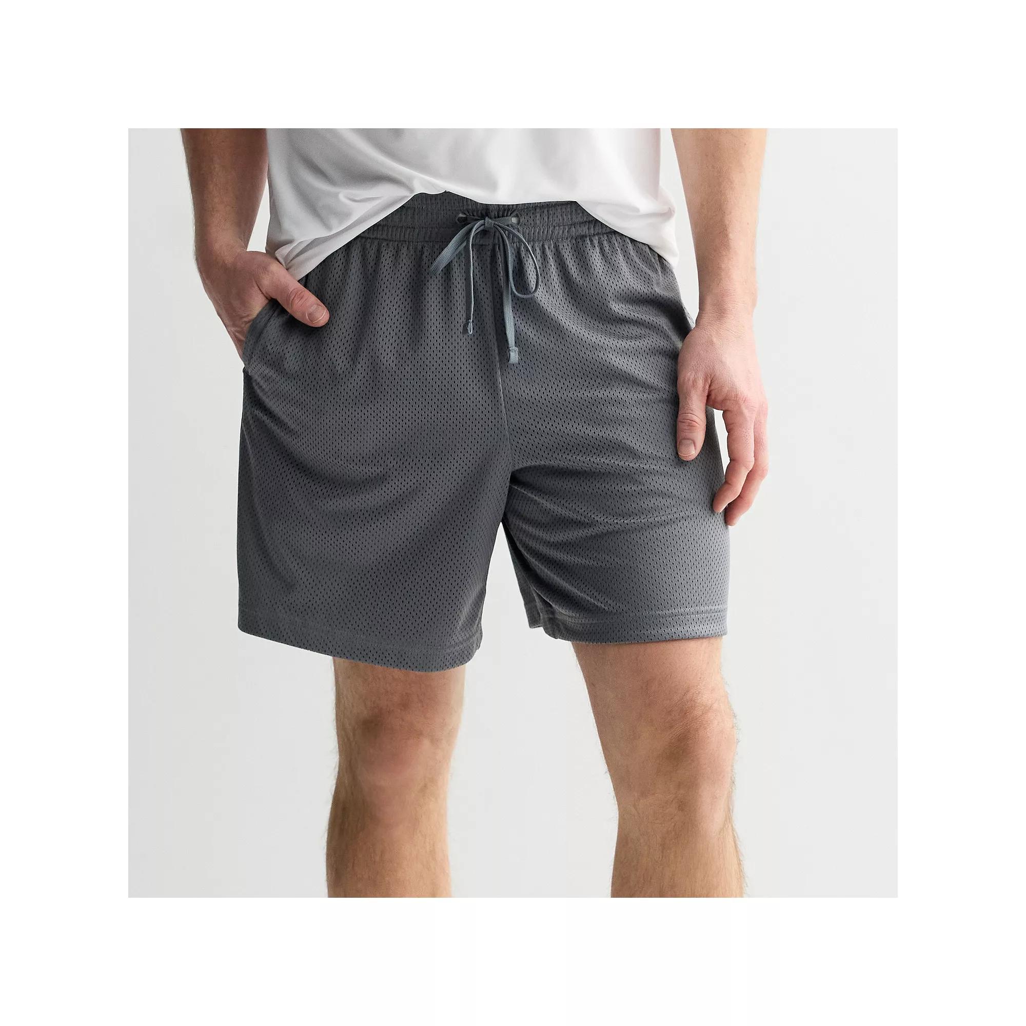 Men's Tek Gear® 7 Inch Mesh Athletic Shorts,  Product Image