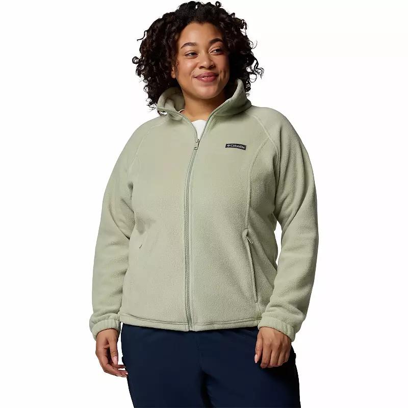 Plus Size Columbia Benton Springs Full-Zip Fleece Jacket, Women's, Size: 1XL, Alpenglow Product Image