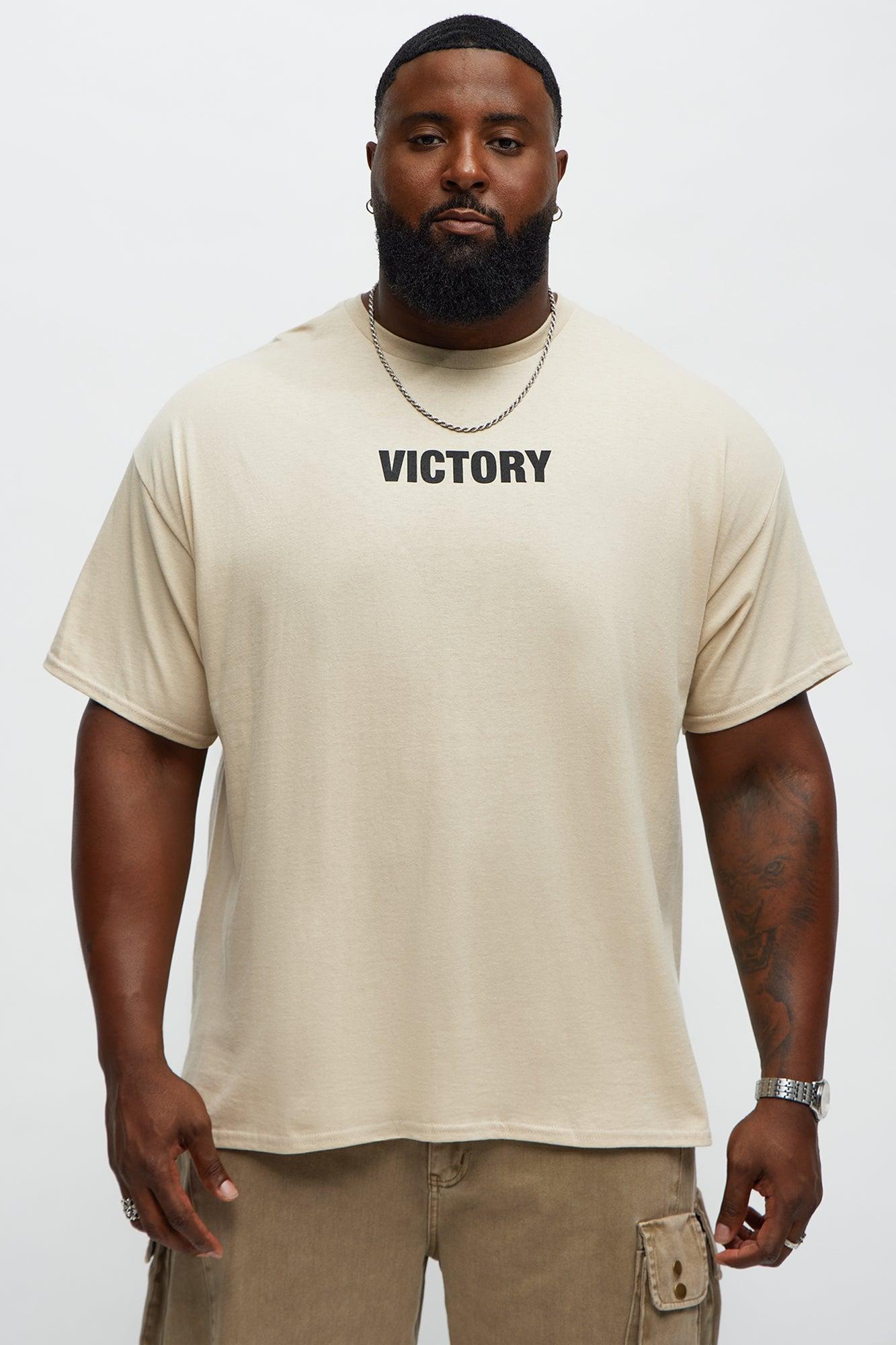 Victory Over All Short Sleeve Tee - Sand Product Image