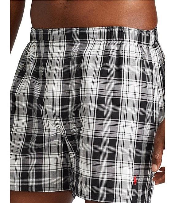 Polo Ralph Lauren Big & Tall Classic-Fit Cotton Woven Boxers 3-Pack Product Image