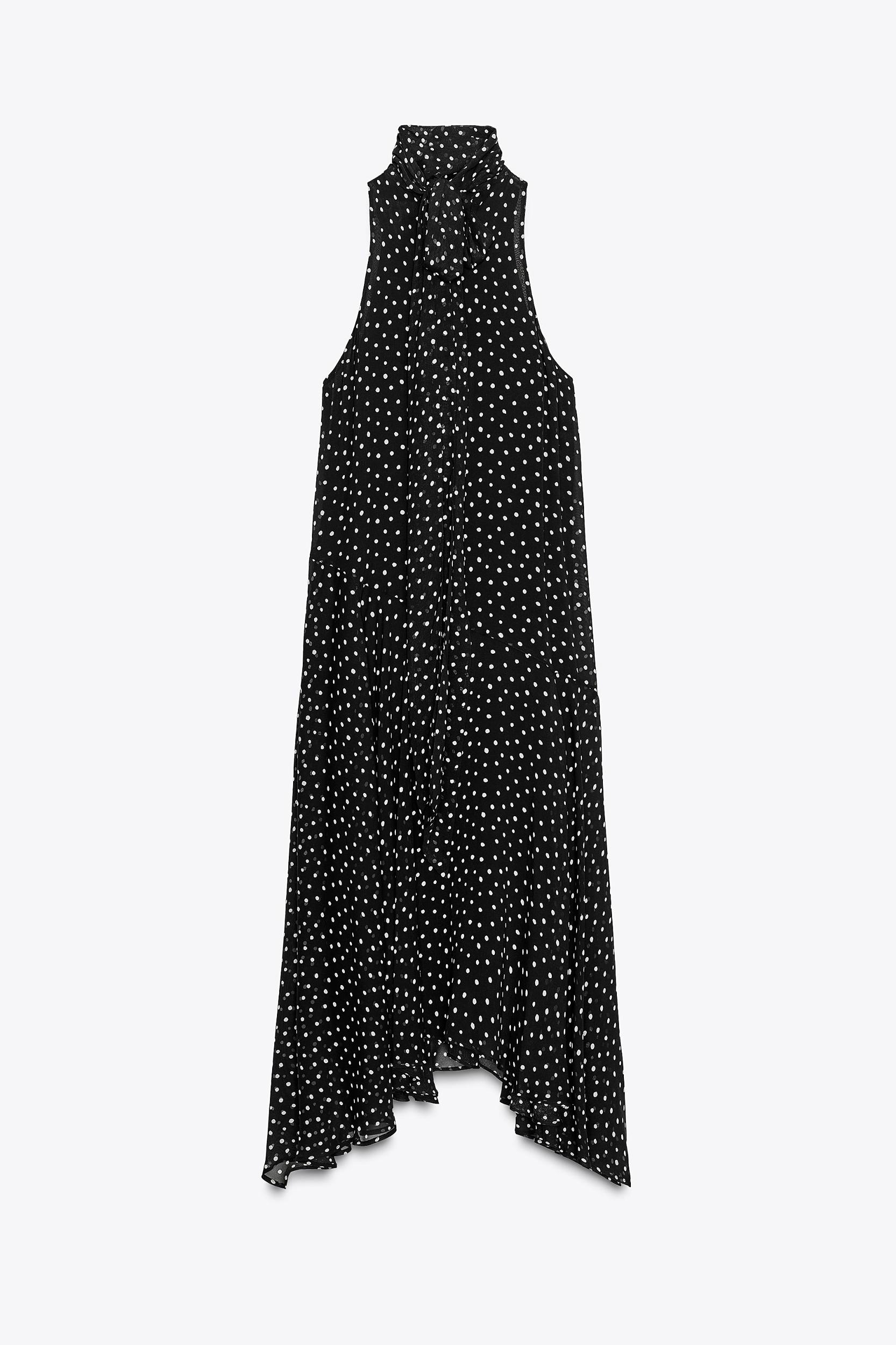 ZW COLLECTION HALTER POLKA DOT DRESS Product Image