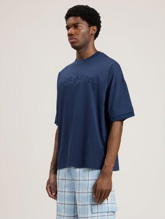 Curved Logo Loose Double T-Shirt Product Image
