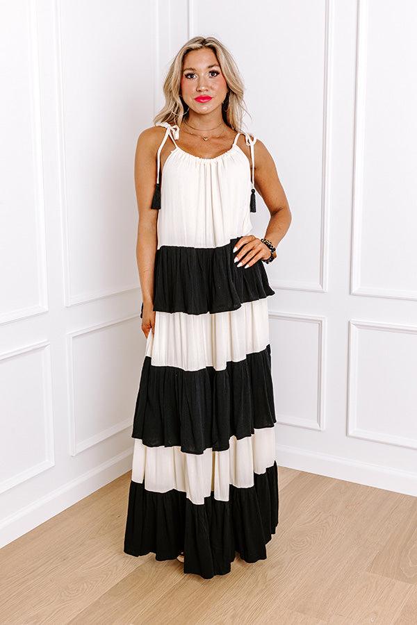Oceanside Bliss Tiered Maxi Dress Product Image