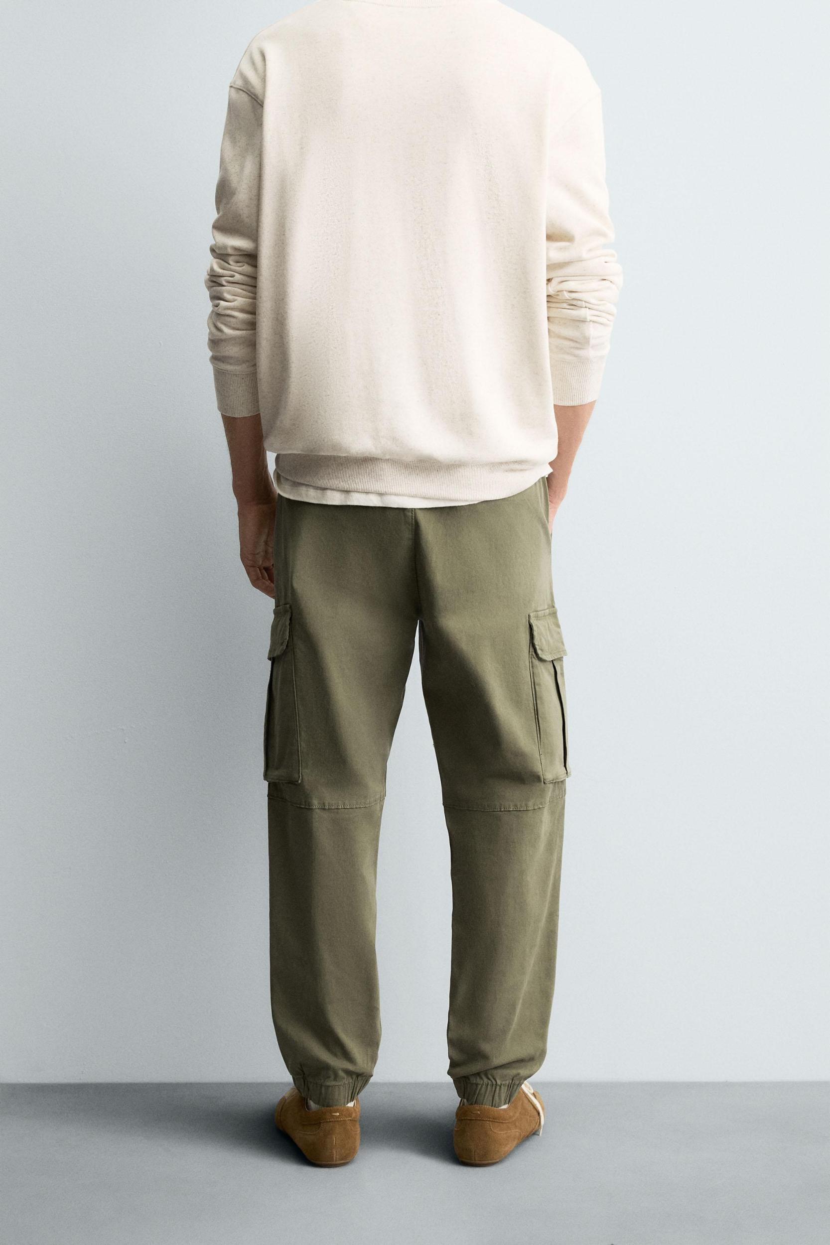 SLIM FIT CARGO PANTS Product Image
