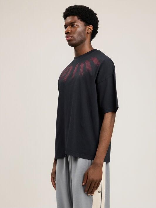 Big Neck Logo Loose T-Shirt Product Image