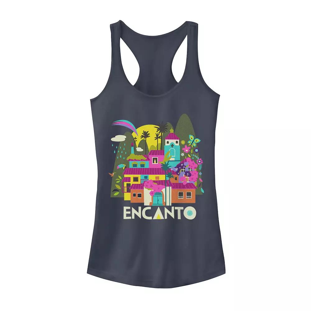 Disney's Encanto Gold Color Pop Juniors' Racerback Tank Top, Girl's, Size: Large, Blue Product Image