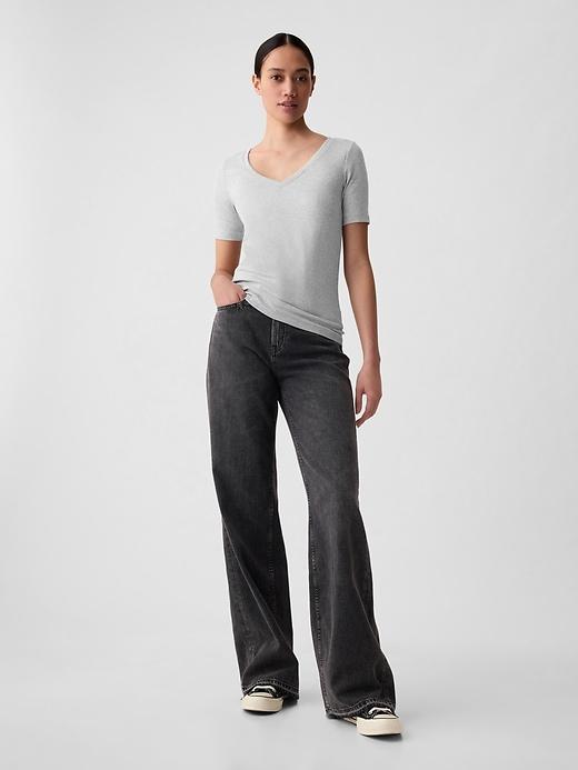 Modern V-Neck T-Shirt Product Image