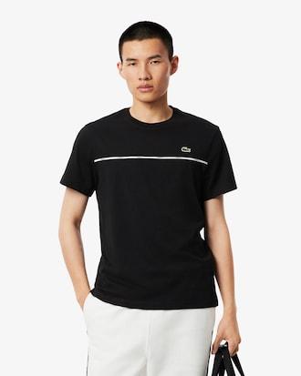 Lacoste Trim Cotton Jersey T-shirt Product Image