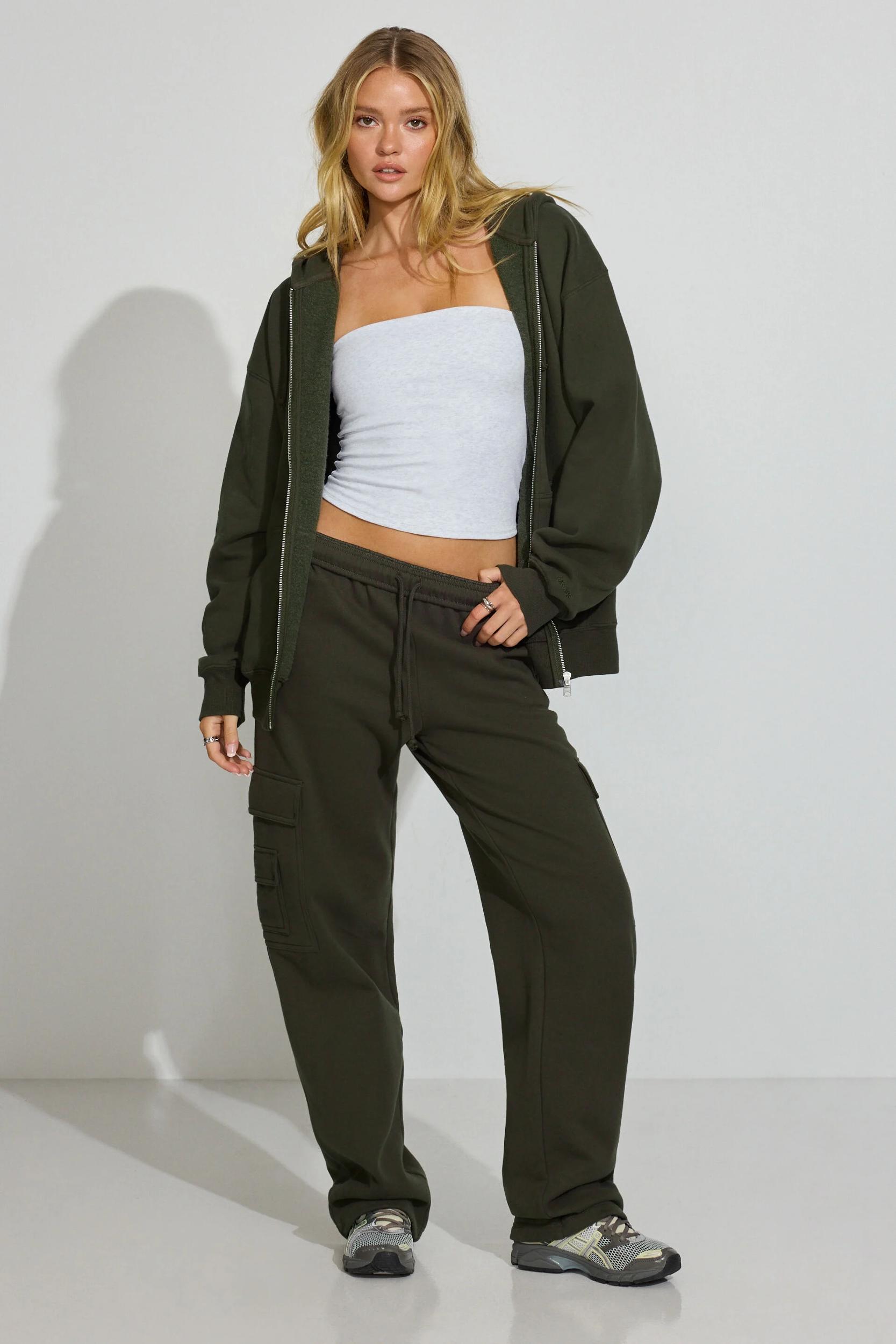 SoftTerry Oversized Zip-Up Hoodie Product Image