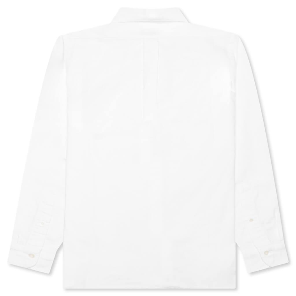 Oxford B.D L/S Shirt - White Male Product Image