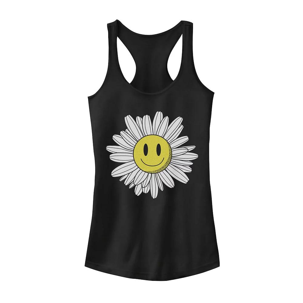 Juniors' Big Smiling Daisy Tank Top, Girl's,  Product Image