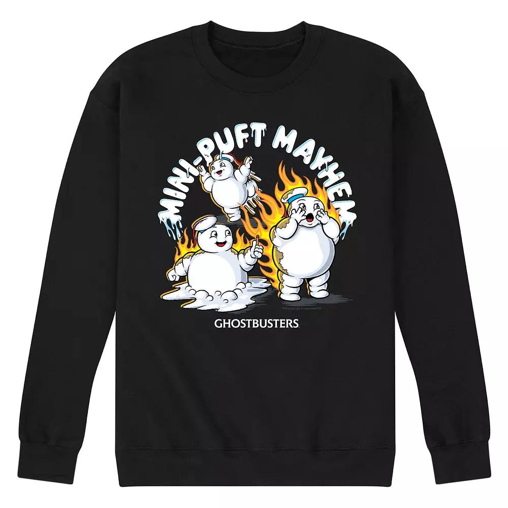 Men's Ghostbusters Frozen Empire Mini Pufts Fleece Sweatshirt,  Product Image