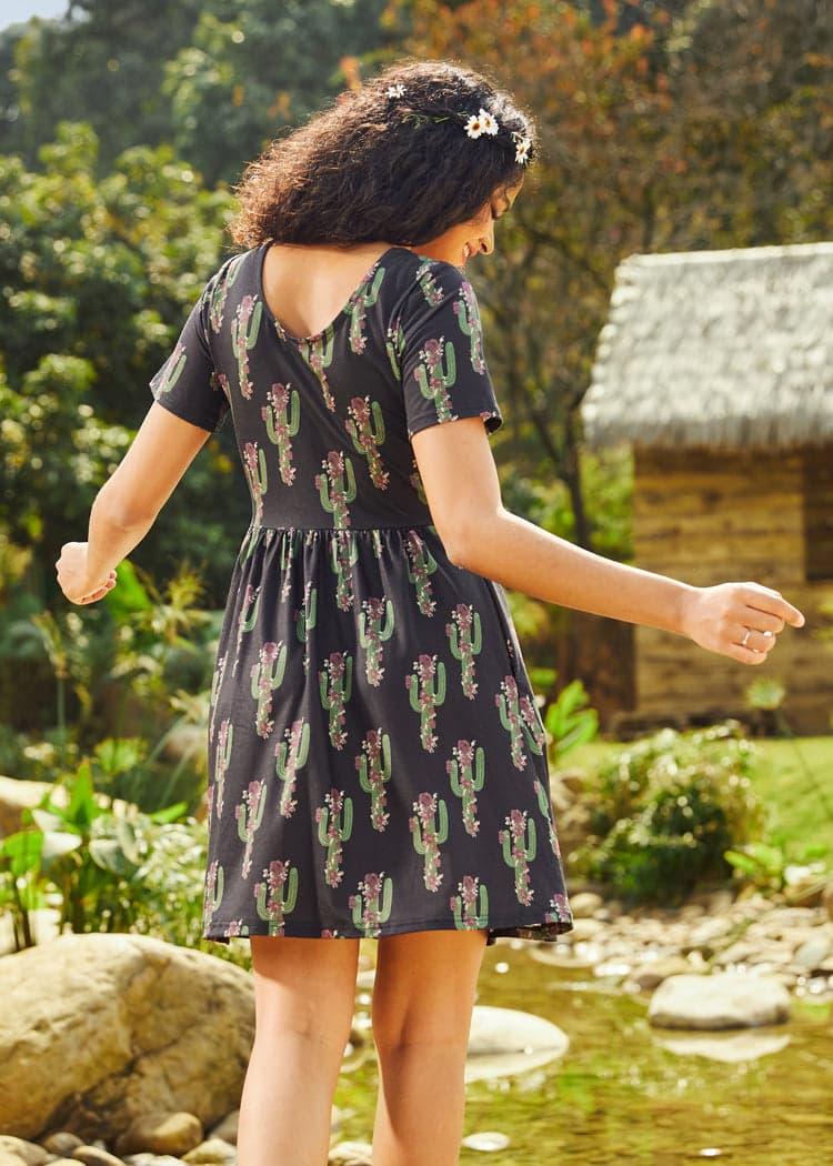 Twilight Sonata Fit & Flare Dress Product Image