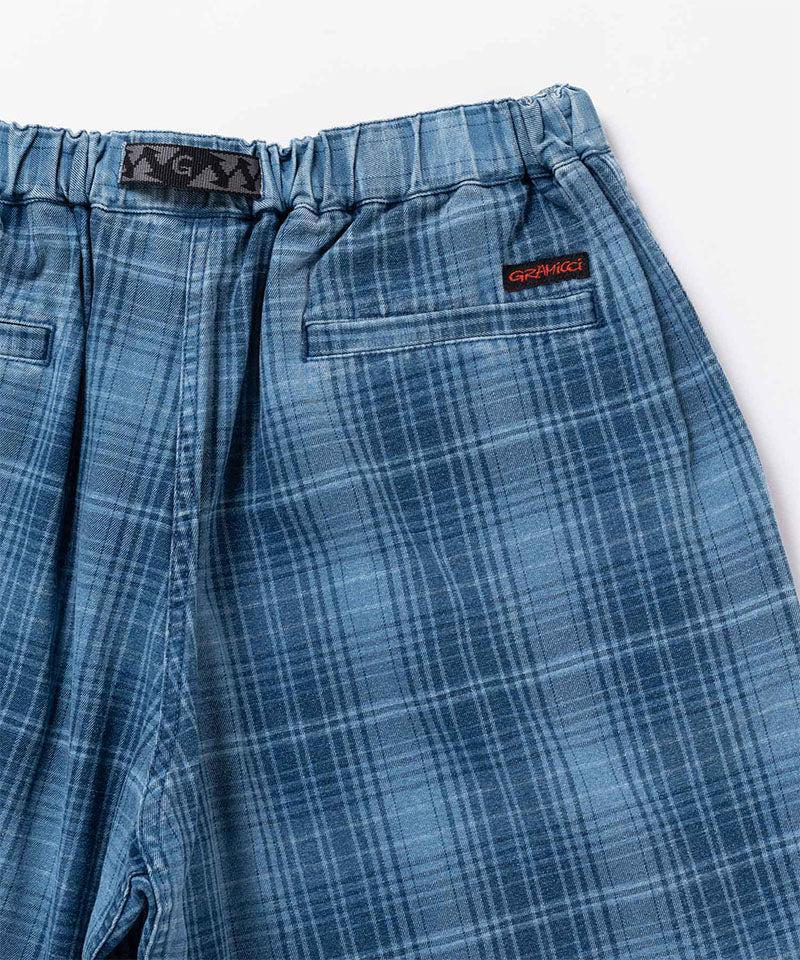 Lagoon Short Denim Plaid Product Image