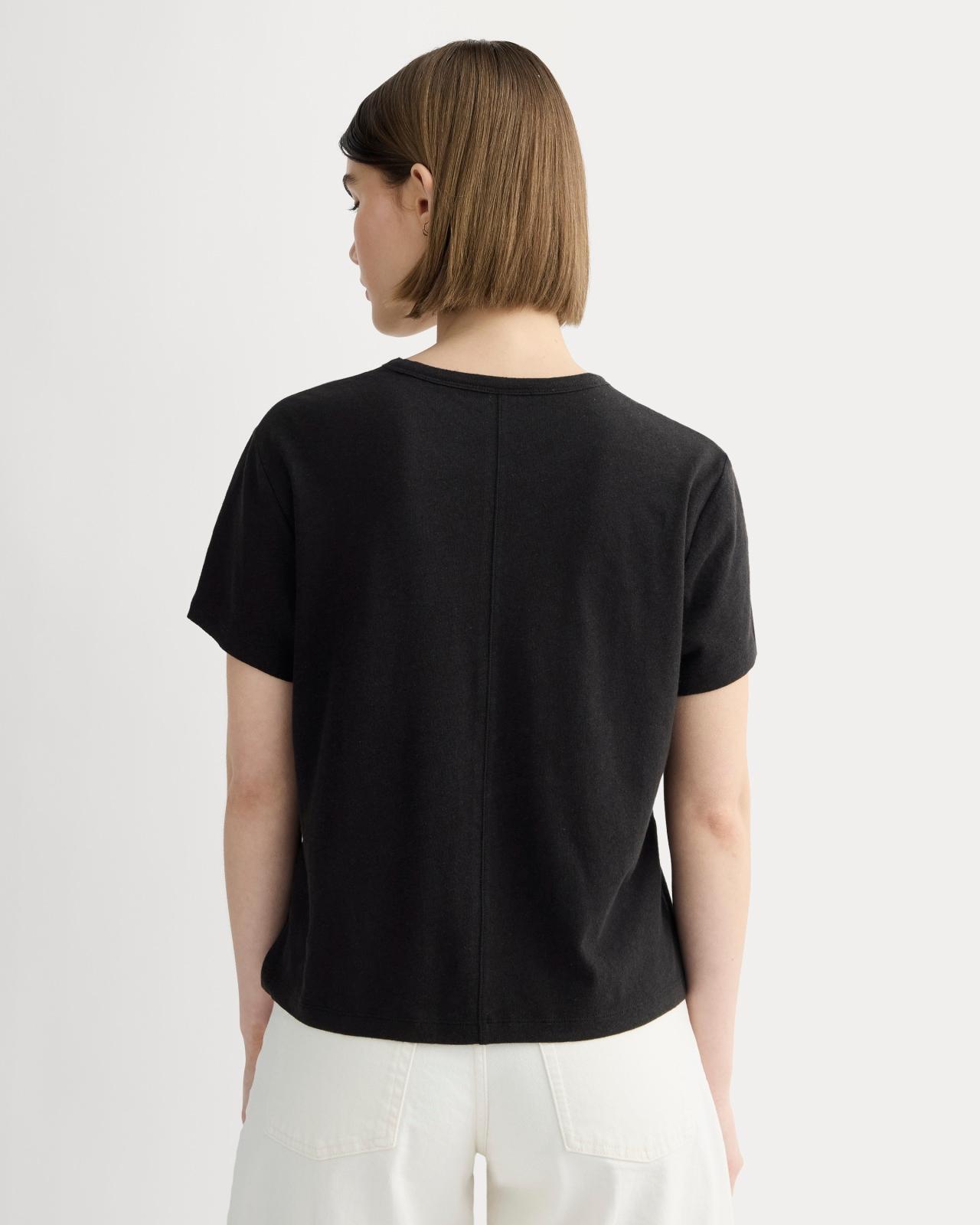 Womens Box-Cut T-Shirt in Cotton Linen by Everlane Product Image