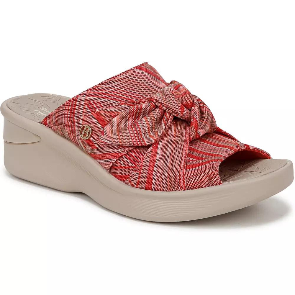 LifeStride Smile Women's Wedge Slide Sandals, Size: 6, Pink Product Image