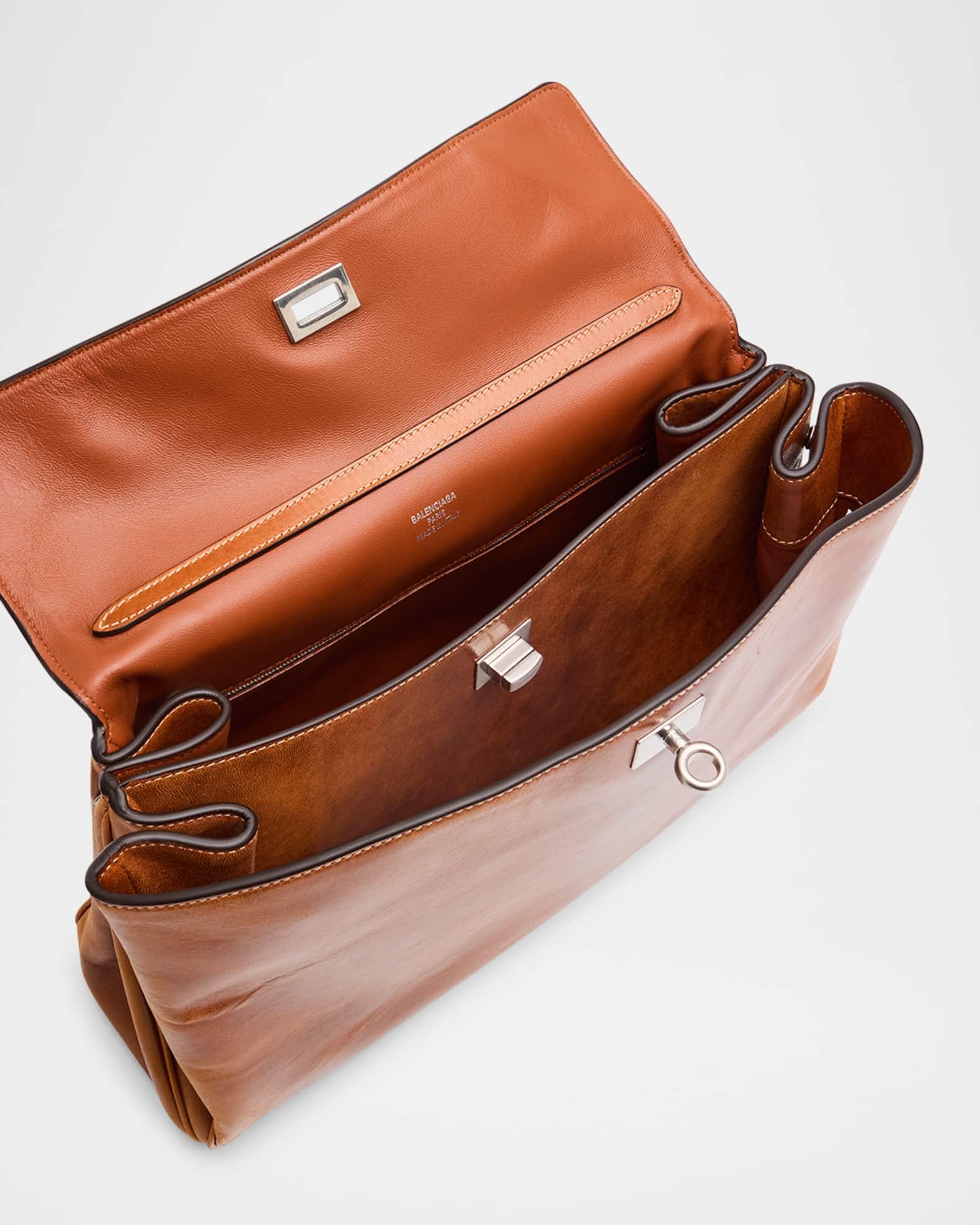 Rodeo Medium Leather Top-Handle Bag Product Image