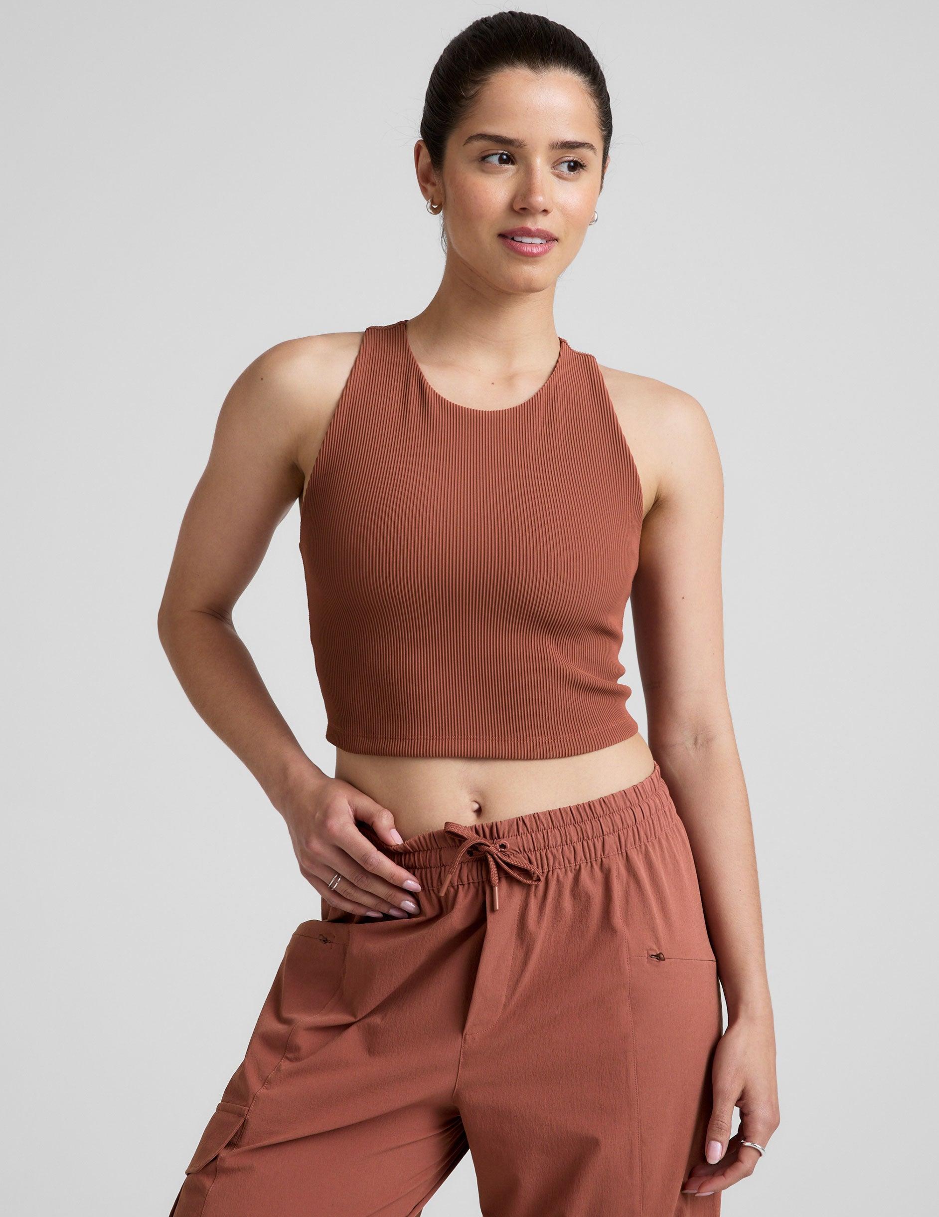 Refocus Ribbed Cropped Tank Product Image