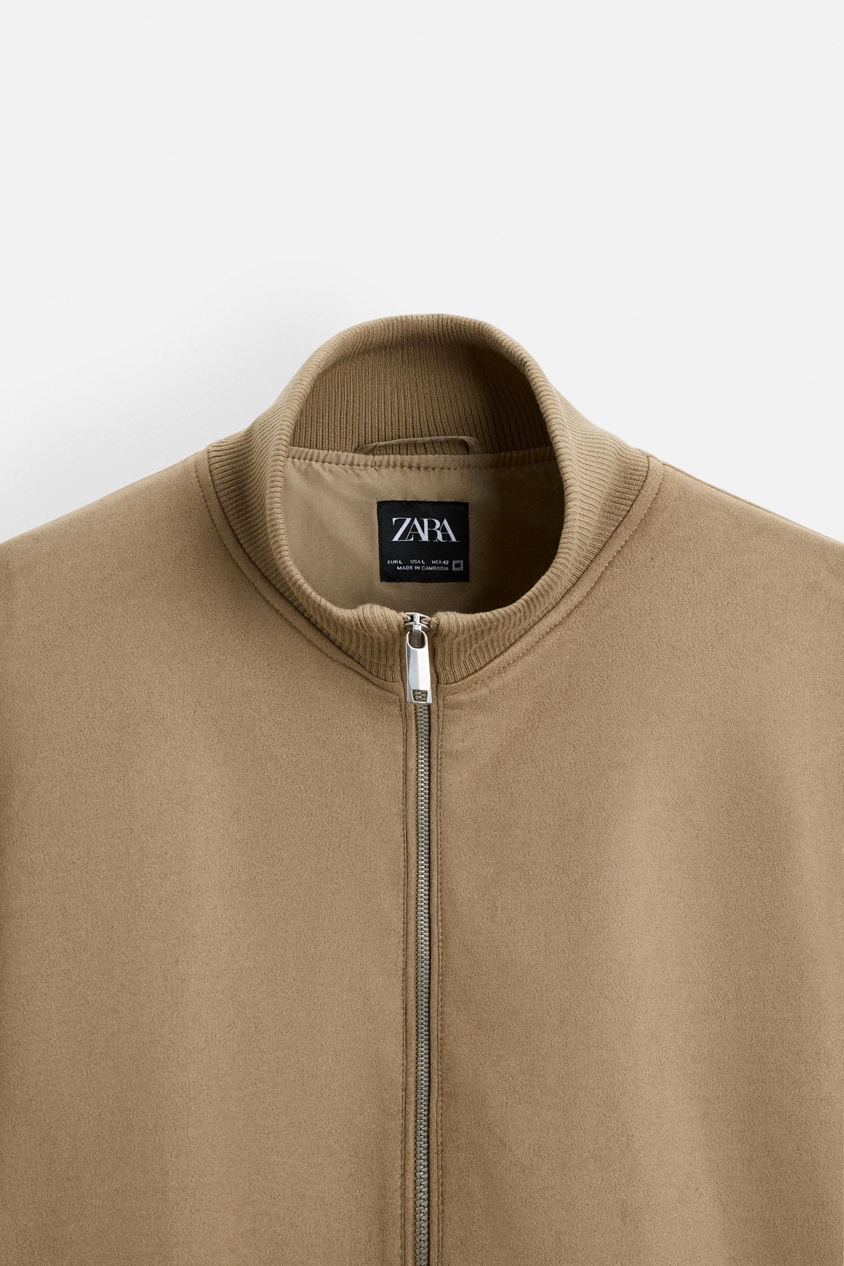 FAUX SUEDE JACKET Product Image