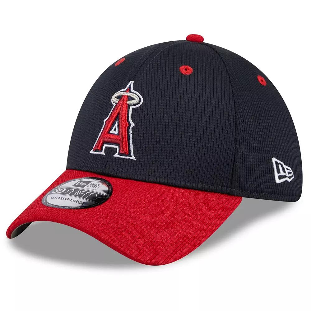 Men's New Era  Navy Los Angeles Angels 2024 Batting Practice 39THIRTY Flex Hat, Size: Medium/Large, Blue Product Image