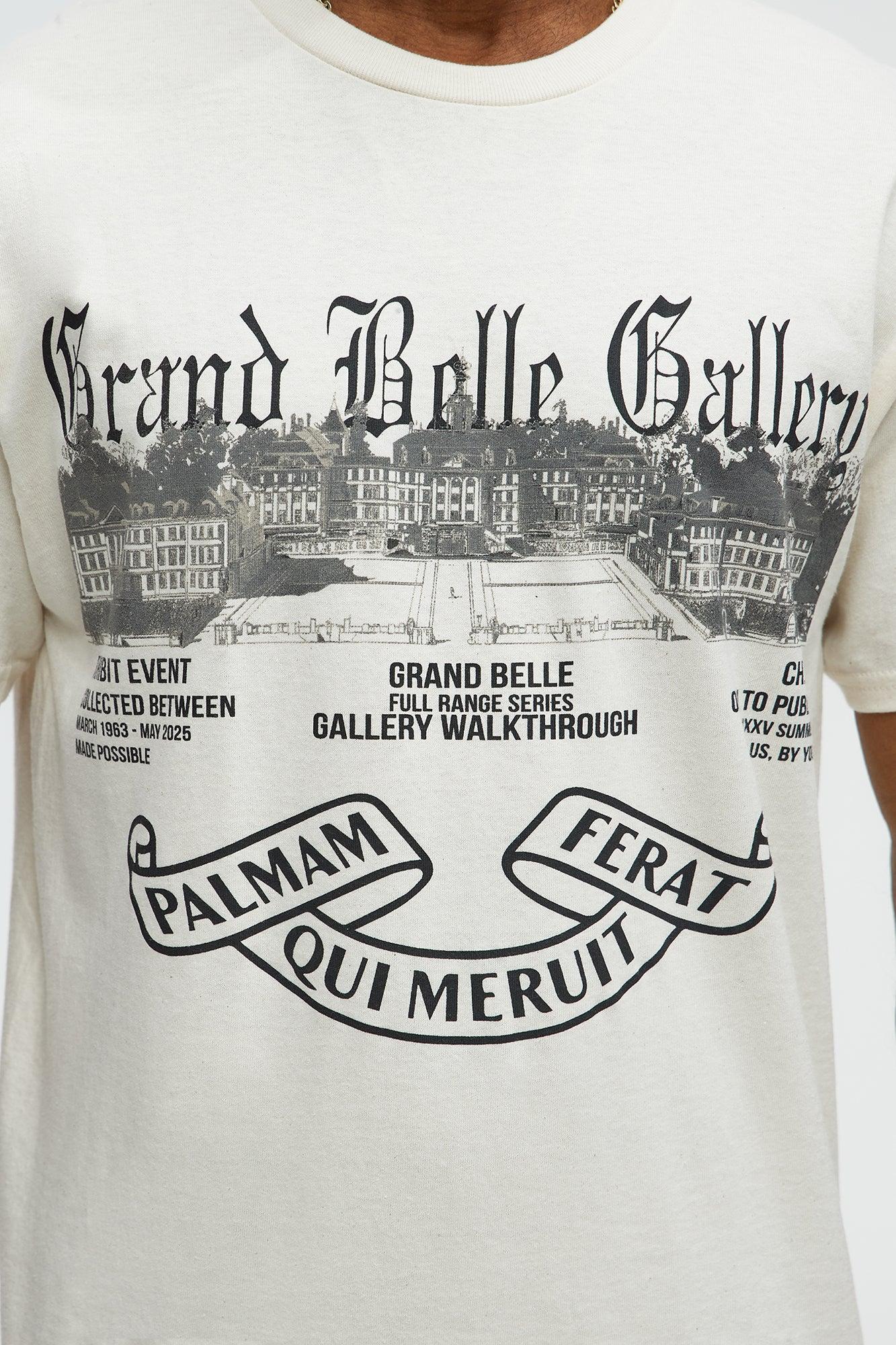Grand Belle Gallery Short Sleeve Tee - Natural Male Product Image