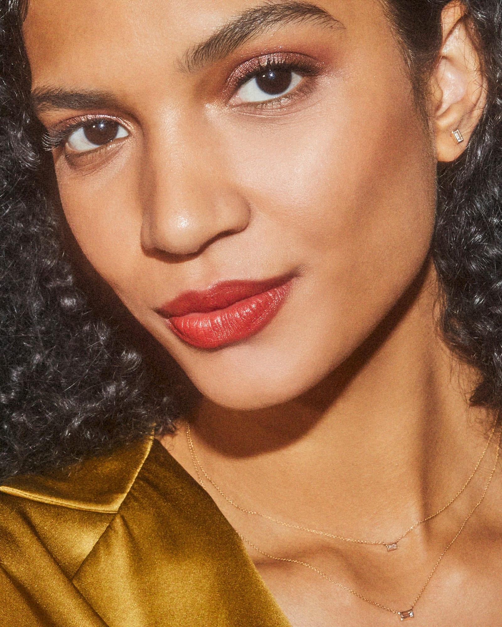 Isabella 14k White Gold Pendant Necklace in White Diamond Product Image