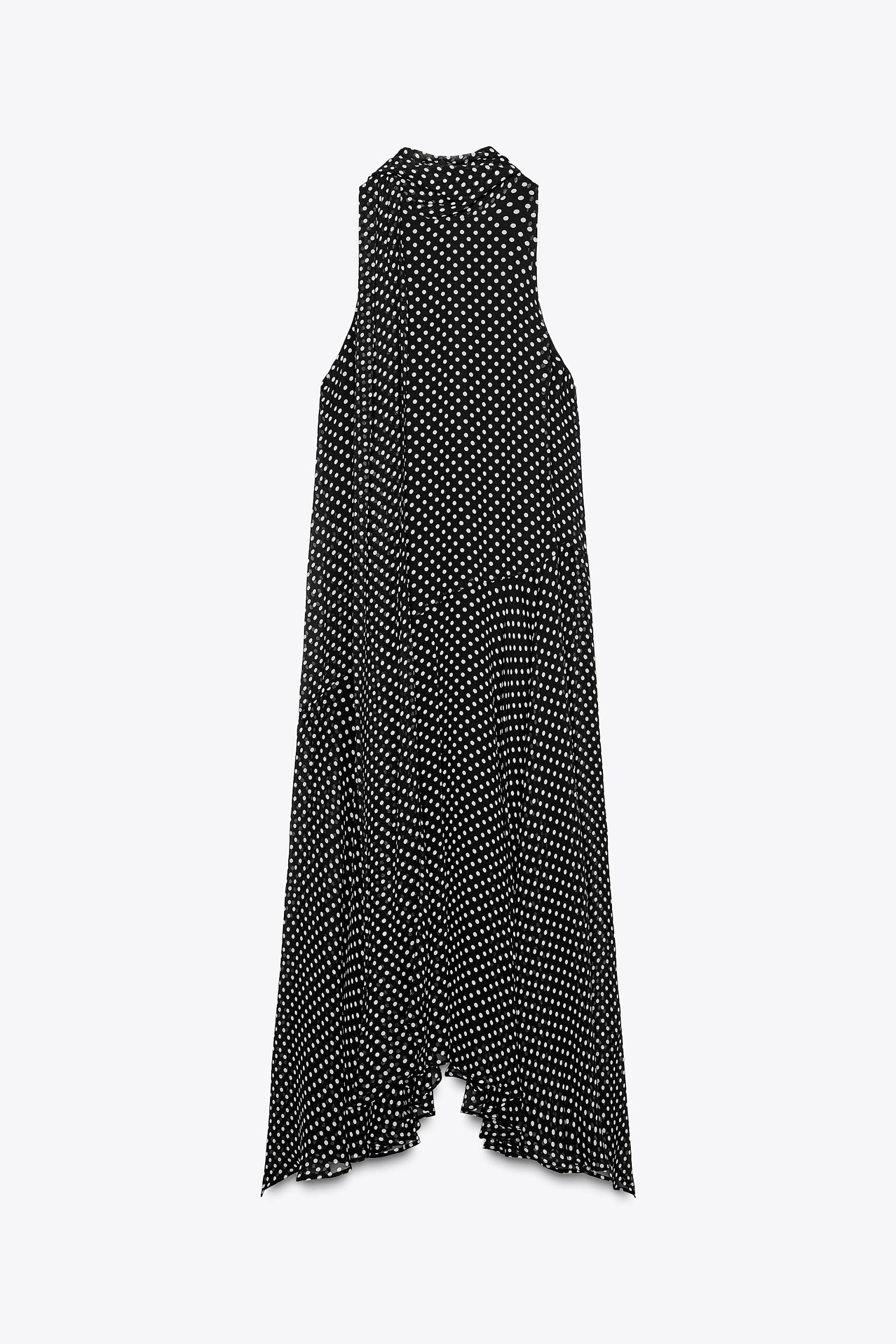 ZW COLLECTION HALTER POLKA DOT DRESS Product Image