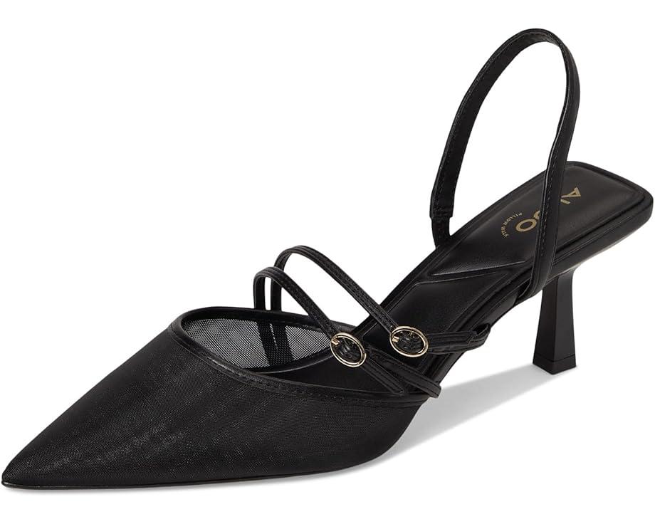 Khloe Pointed Toe Slingback Kitten Heel Product Image