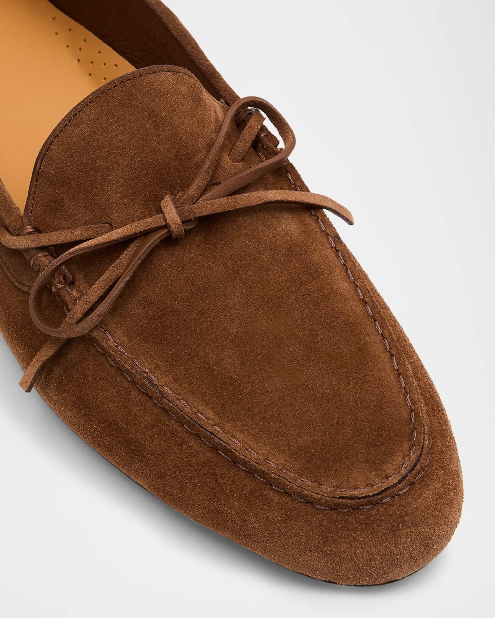 Men's Beekman Suede Moc-Toe Loafers Product Image