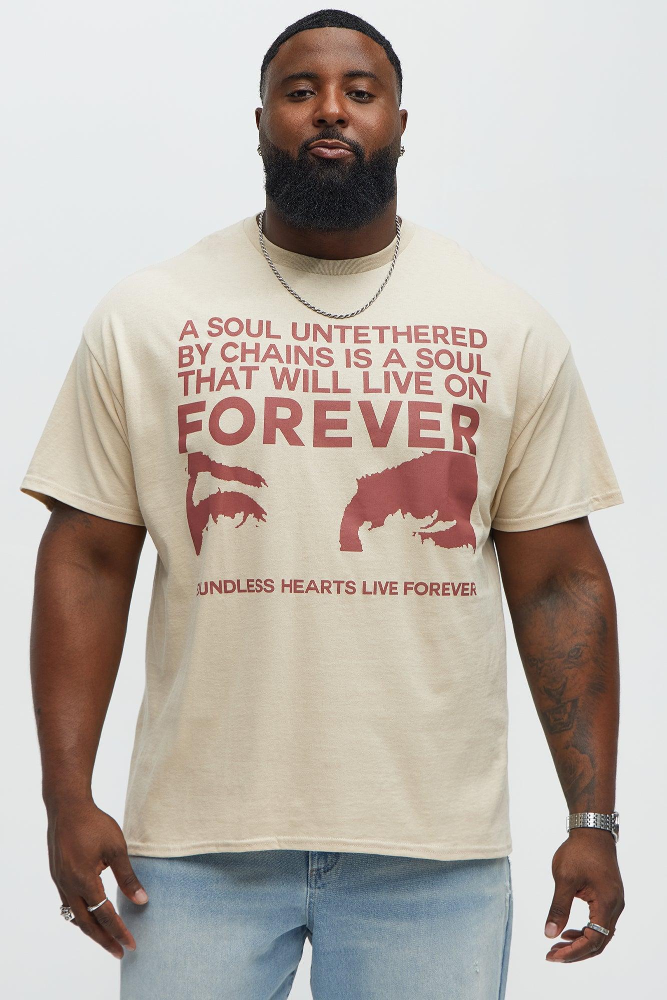 A Soul Untethered Short Sleeve Tee - Taupe Male Product Image
