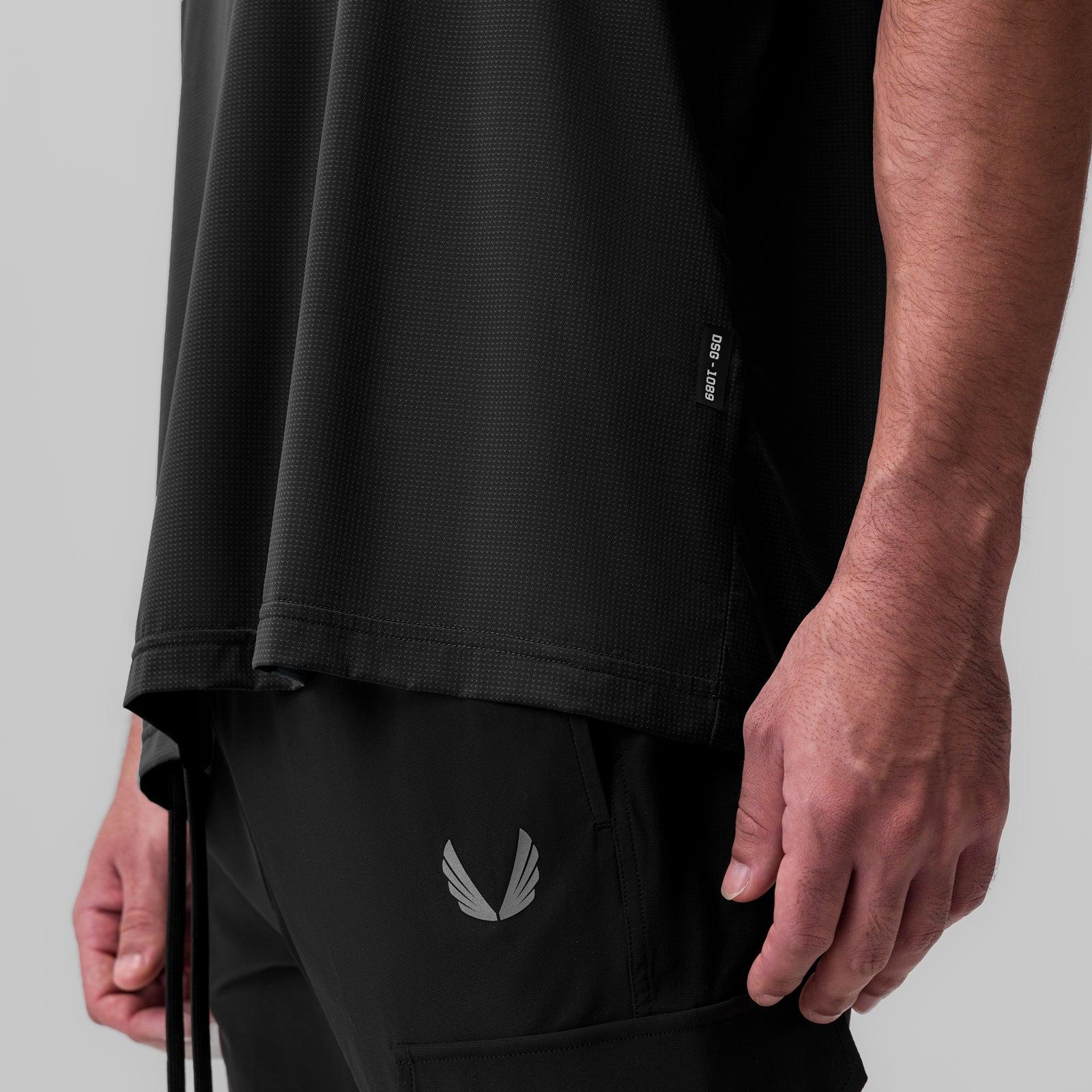 1089. Ice-Skin™ Oversized Tee - Black Product Image