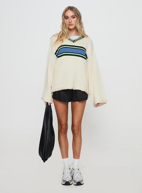 Old Sport Knit Sweater Multi Product Image