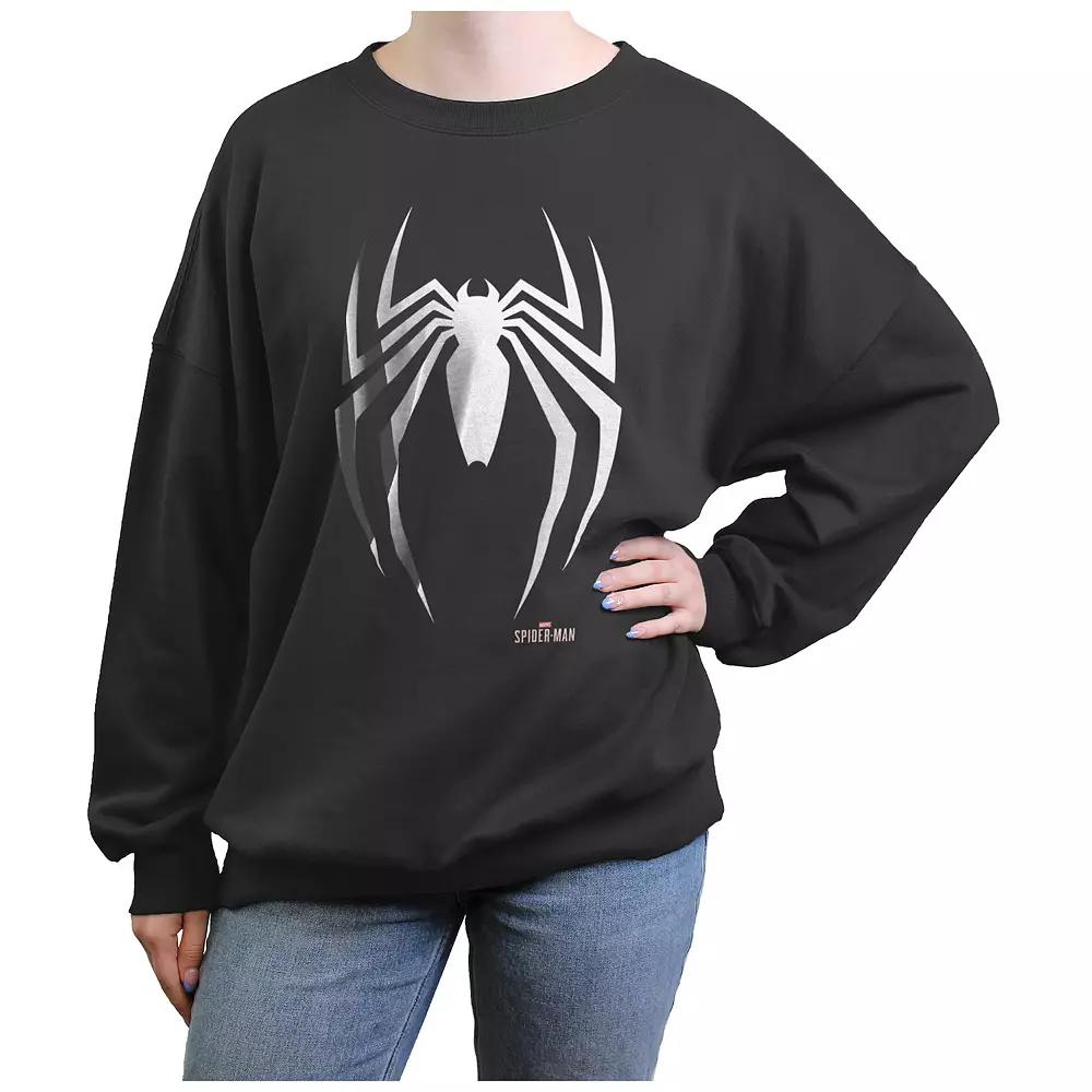 Juniors' Spider-Man Spider Emblem Graphic Fleece, Girl's,  Product Image