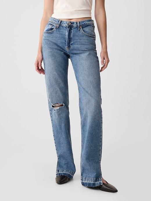 Mid Rise 90s Loose Jeans Product Image
