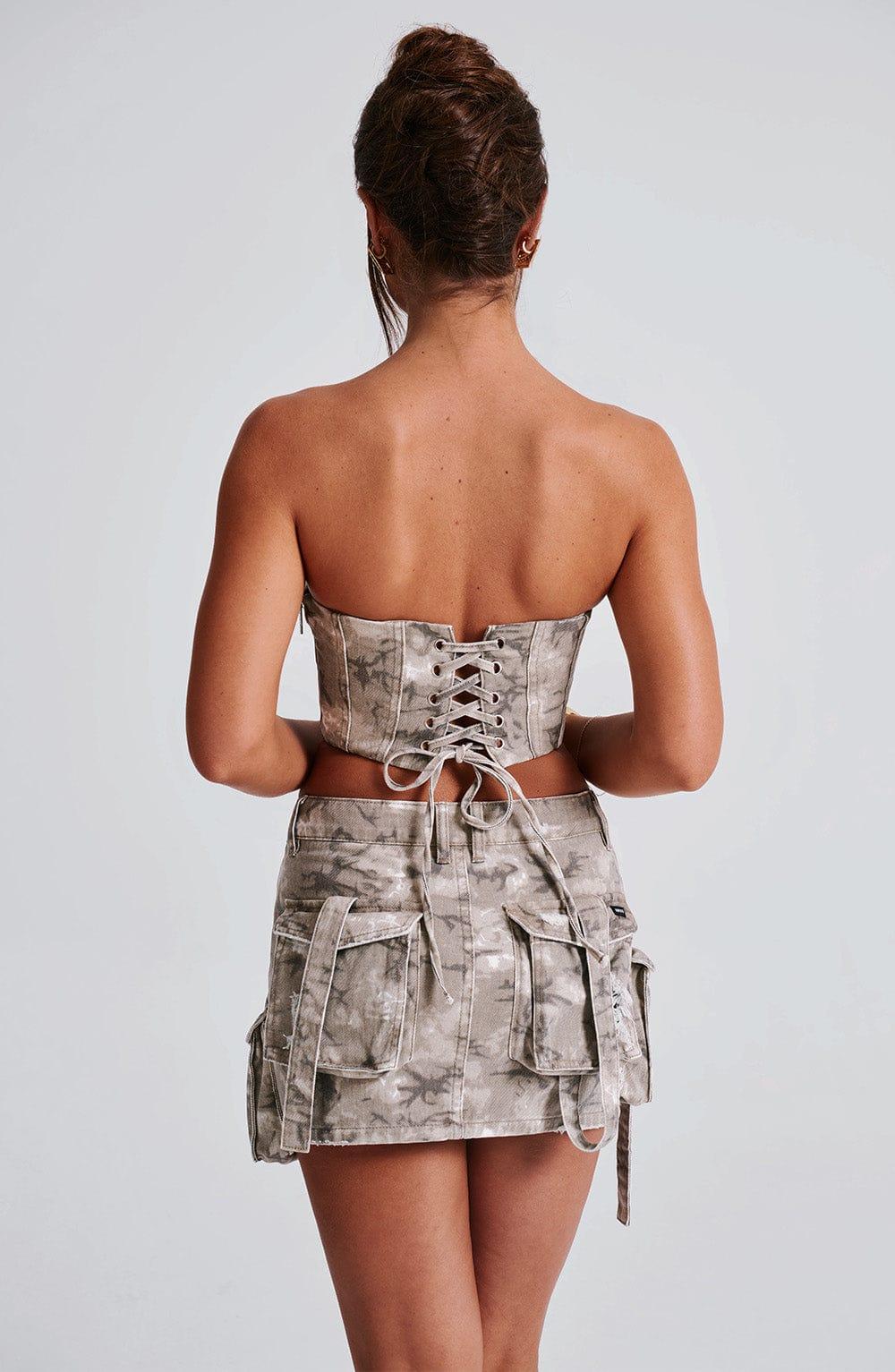 Yasie Corset - Camo Print Product Image