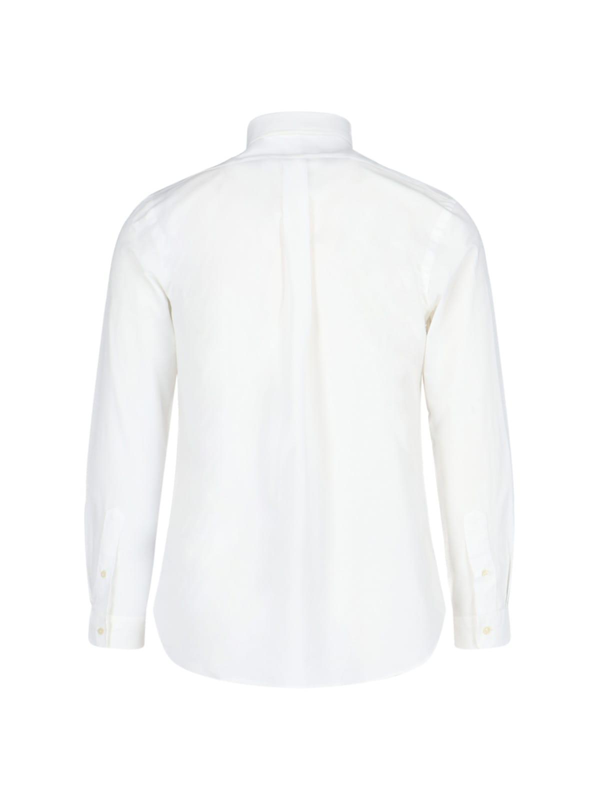 POLO RALPH LAUREN Long Sleeve Sport Shirt Clothing In White Product Image