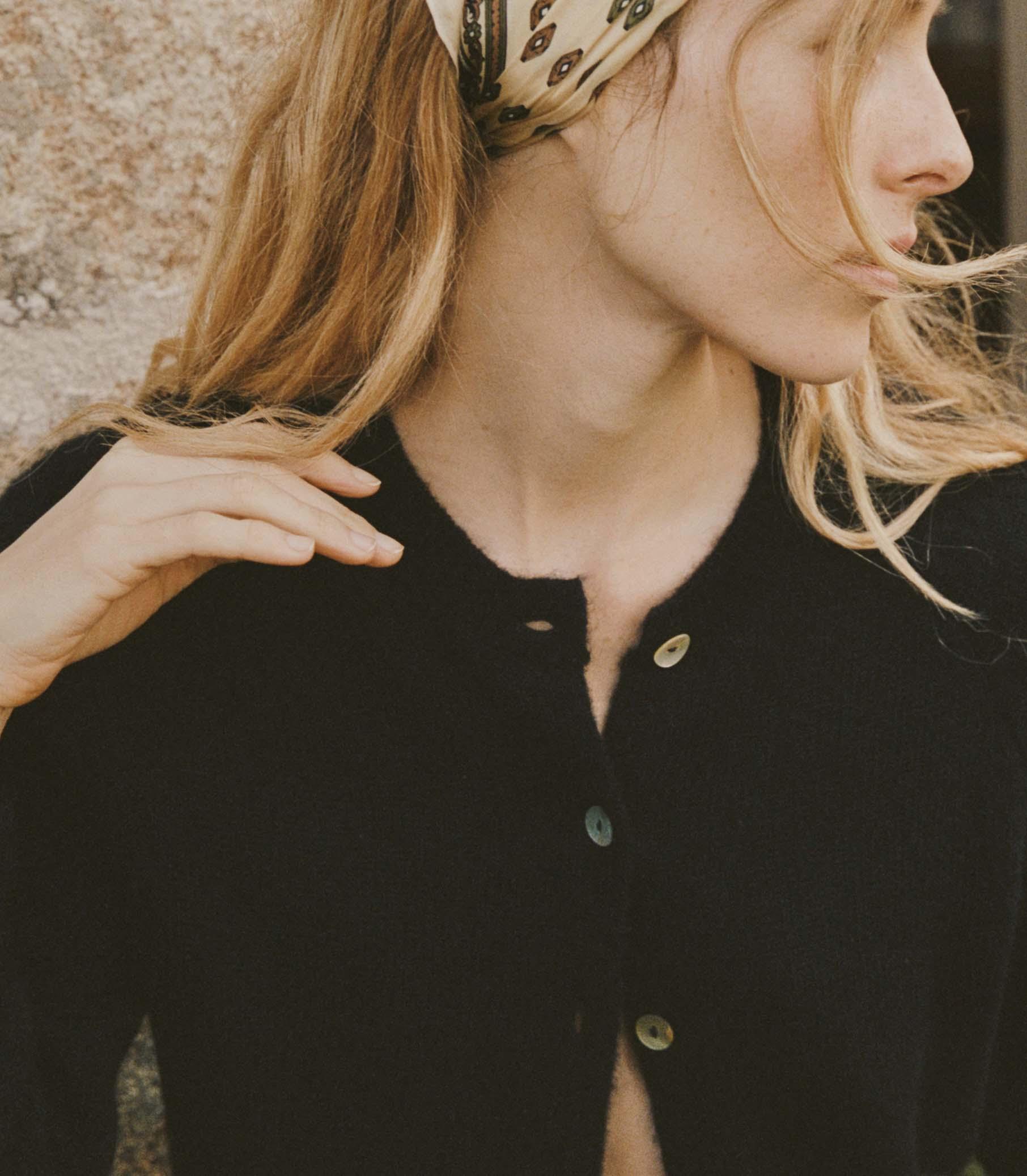 PETRA CARDIGAN -- BLACK Product Image